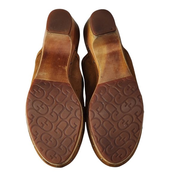 UGG Women's Abbie Suede Clog 5772 Chestnut Suede - Picture 5 of 7